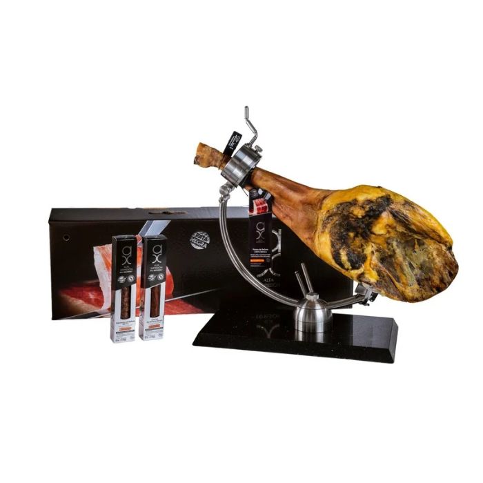 Cesta de Navidad con Paleta de Bellota 100% Ibérica