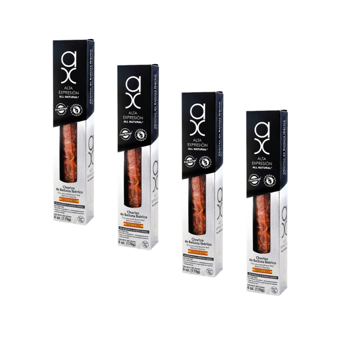All Natural Chorizo Acorn-Fed Ibérico (6oz)_pack 4uds