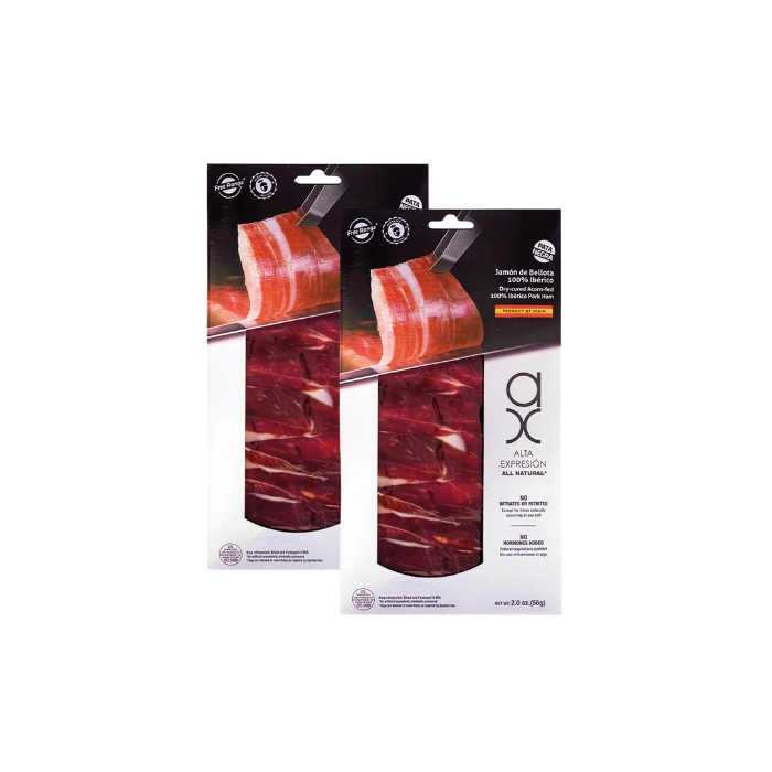 Sliced Ham Acorn-Fed 100% Ibérico (2oz)_pack 2 uds