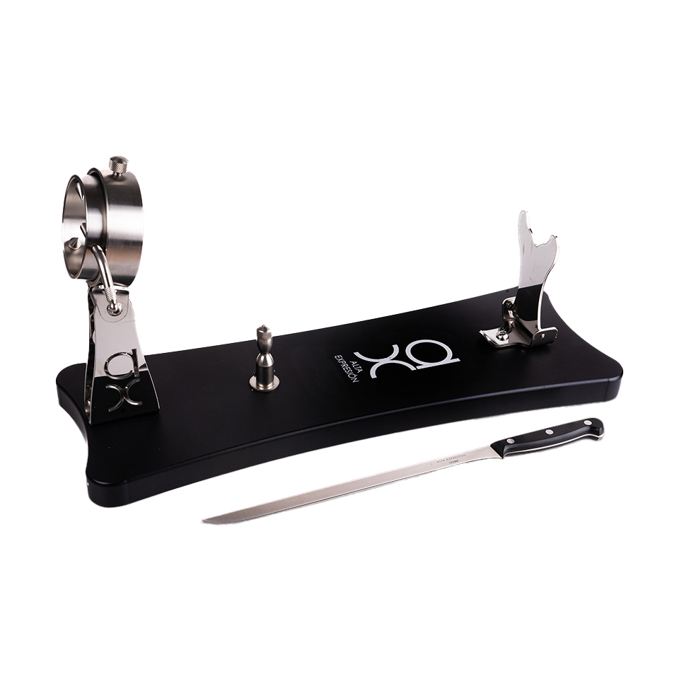 Professional Iberico Ham Holder + Knife Kit