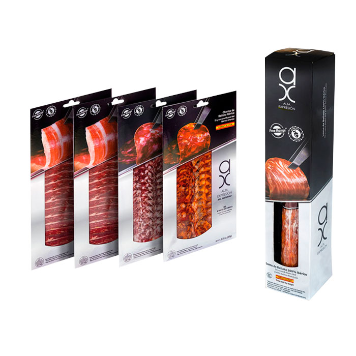 Gourmet Box: Ibérico Bellota Jamón + Chorizo + Salchichón + Loin