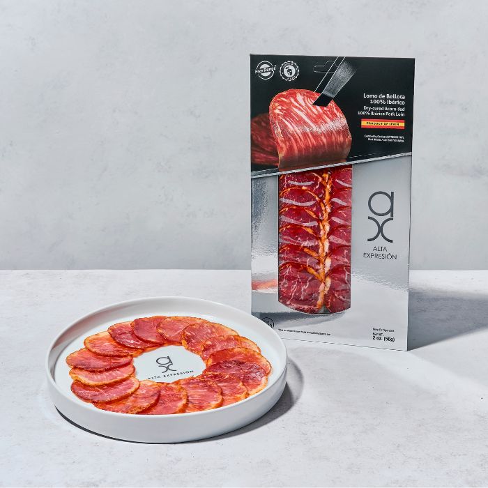 Sliced Acorn-Fed Ibérico Pork Loin (2oz)