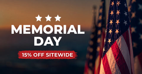 15% de descuento Memorial Day